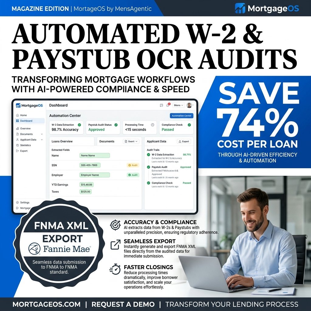 MortgageOS POS & Document OCR Audit